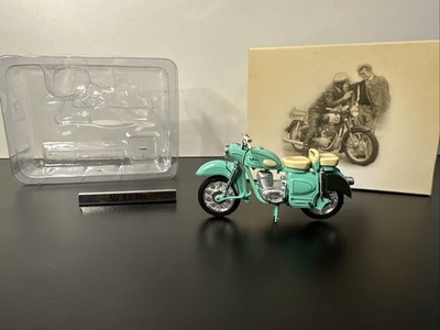 Atlas Collections MZ ES 250 Türkis Blau DDR Ostalgie Motorrad Ixo 1:24 OVP Moped