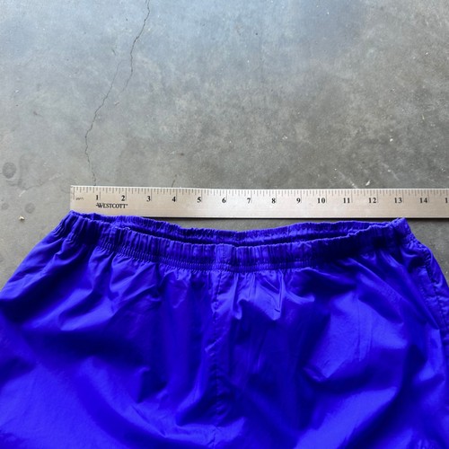 Vintage Nike Sweatpants Women's Small Purple Ankle Zip Windbreaker Track Pants - Picture 6 of 10