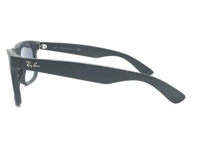 Ray-Ban RB 4165 JUSTIN 622/T3 Matte Black Sunglasses Gray