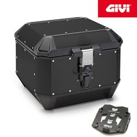 Koffer [Givi] Trekker 44LT + Platte Triumph Tiger 1200 GT 2022 2023 2024
