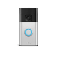 Ring Video Doorbell 2nd Gen Satin Nickel 1080p HD Smart WiFi Camera New Open Box