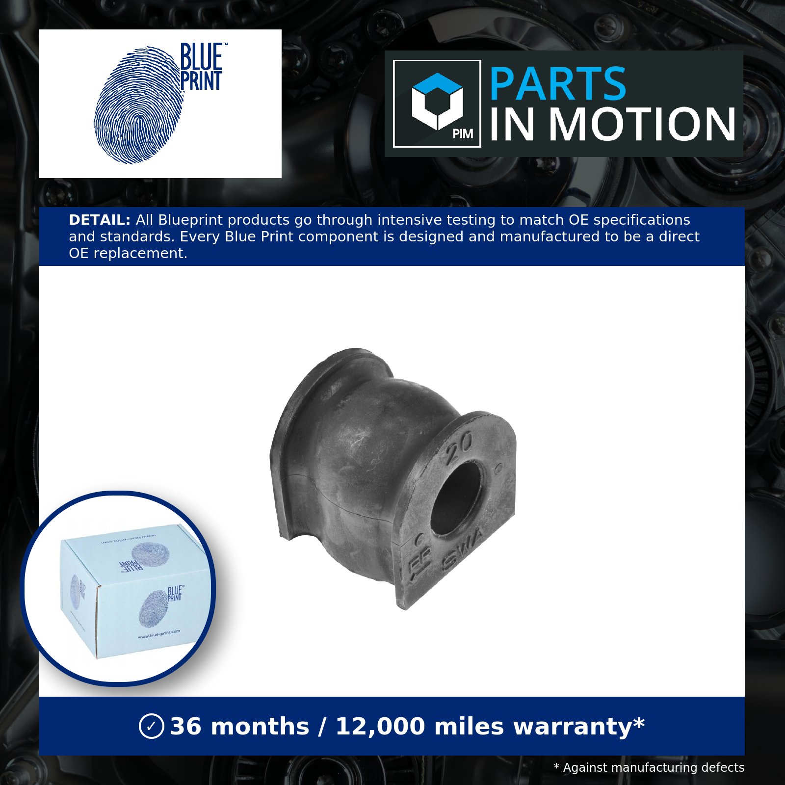 Anti Roll Bar Bush fits HONDA CR-V Mk3 RE6 2.2D Front 07 to 09 N22A2 Suspension