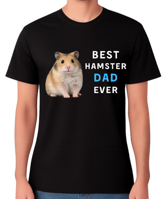 T-Shirt Bester Hamster Papa aller Zeiten süß Kleintierliebhaber Geschenk Vater Tee