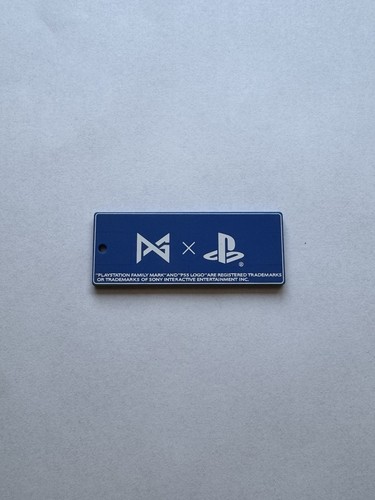 Nike Paul George PG V 5 PS Playstation Rubber Hang Tag Keychain Royal Blue White