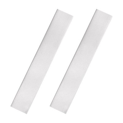 SHONAN 6 Inches Pure Nickel Sheets, 2 Pack Plates, 6''x1''x0.04'', Silver 