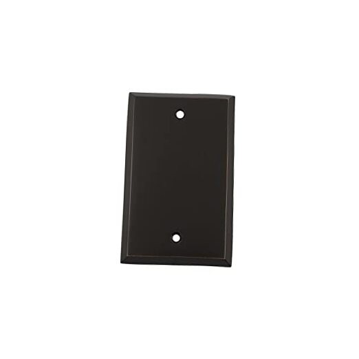 Nostalgic Warehouse Timeless Bronze New York Single Wall Plate Decorator