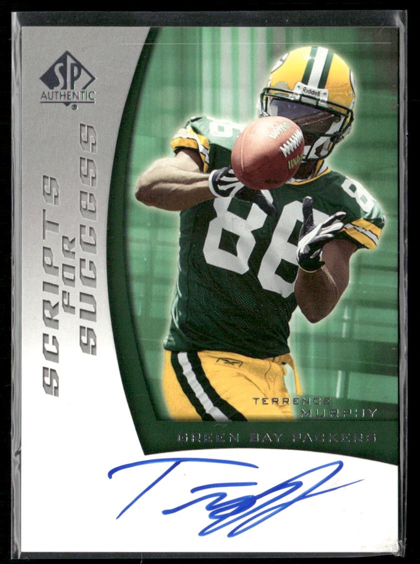 Terrence Murphy SP Authentic Scripts for Success Autograph #SSTM Base