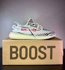 adidas gazelle silver green womens ADIDAS YEEZY BOOST 350 ZEBRA main image 1