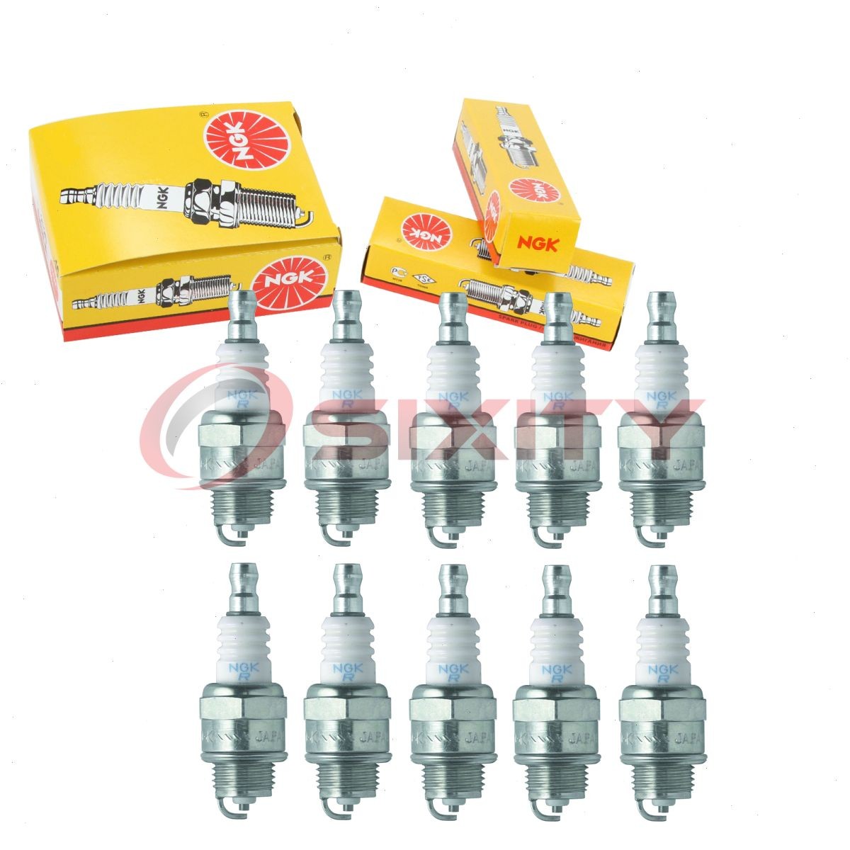 10 pc NGK 1029 BPMR6A-10 Standard Spark Plugs for W20MPRU10 98073-56944 ot