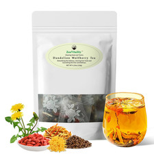 Dandelion Wolfberry Tea Organic 120G/12 Bags Kidneys Liver Health, Eye Healt