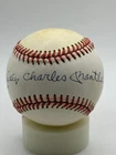 Mickey Charles Mantle Signed Autograph Official Major League Baseball PSA 8 Rare