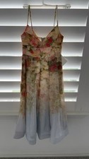 Rare Zimmermann Luminosity Floral Strap Dress Size 0P NWT