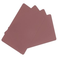 200 Pack Blank PVC Cards 30mil ID Cards Plastic Cards Brown