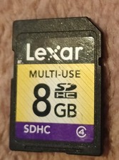 Lexar Value 8GB Class 6 - SDHC Card - LSD8GBASBNACL6
