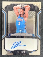 Dillon Jones 2024-25 Panini Prizm Rookie Penmanship Auto RC #RPE-DJO -14h