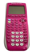 Texas Instruments TI-84 Plus Silver Edition Graphics Calculator Class B Working