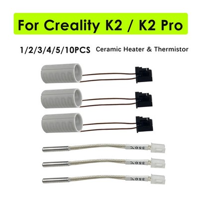 For Creality K2 Parts K2 Pro Hotend thermistor Ceramic Heating K2Pro Accessories