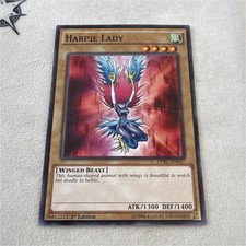 Yu-Gi-Oh! TCG Harpie Lady DPBC-EN037 1st Edition Winged Beast ATK 1300 DEF 1400