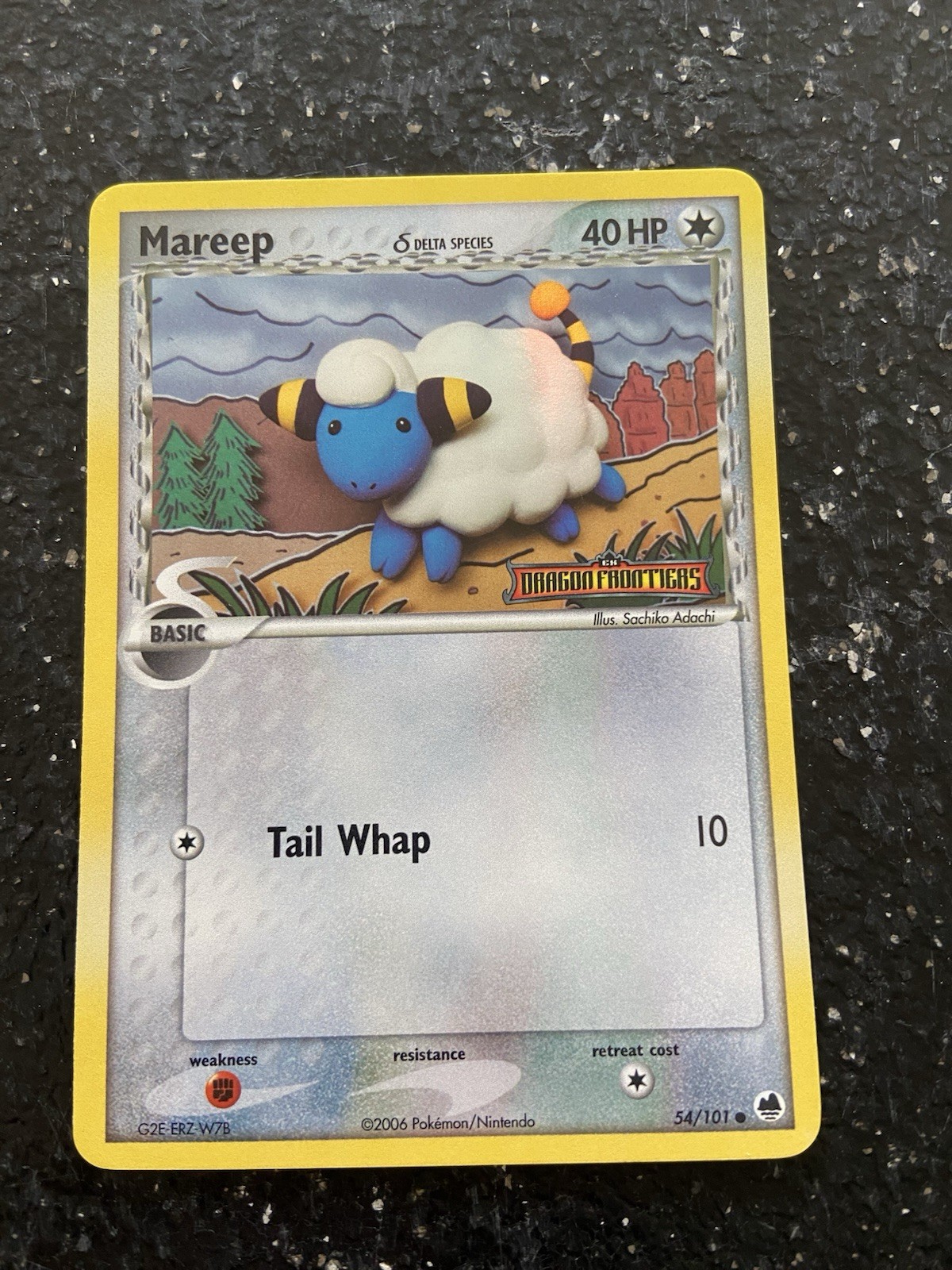Pokemon TCG Mareep Reverse Holo 54/101 – EX Dragon Frontiers