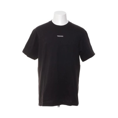 Alstyle, T-shirt, Größe: L, Schwarz, Baumwolle, Print, Herren #B3h