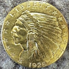 1926 Indian Head $2.50 Gold Quarter Eagle - Exceptional Gem