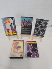 The Rolling Stones Cassette Tape LOT of 5 Undercover Rewind Steel Wheels VGC