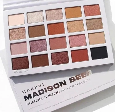 MORPHE Madison Beer Eyeshadow Palette Channel Surfing Collection