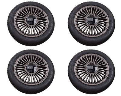 FIAT Nuovo 500e - 4x Original Winterräder bronze 50290266 6x16'' ET41
