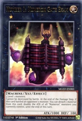 Number 1: Numeron Gate Ekam - MGED-EN083 - Rare - 1st Edition - Near Mint