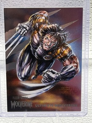 2023 Marvel Fleer Ultra Wolverine #86 Ultimate Wolverine