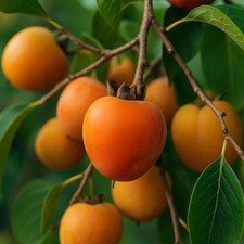 2  Diospyros Virginiana Native Persimmon Fruit  Tree Bare-root