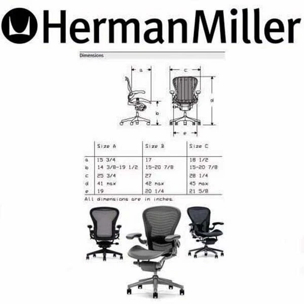 Herman miller aeron abc sales