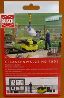 Busch 7805 Ausgestaltungs Set H0 StraßEnwalze 1:87 Neu