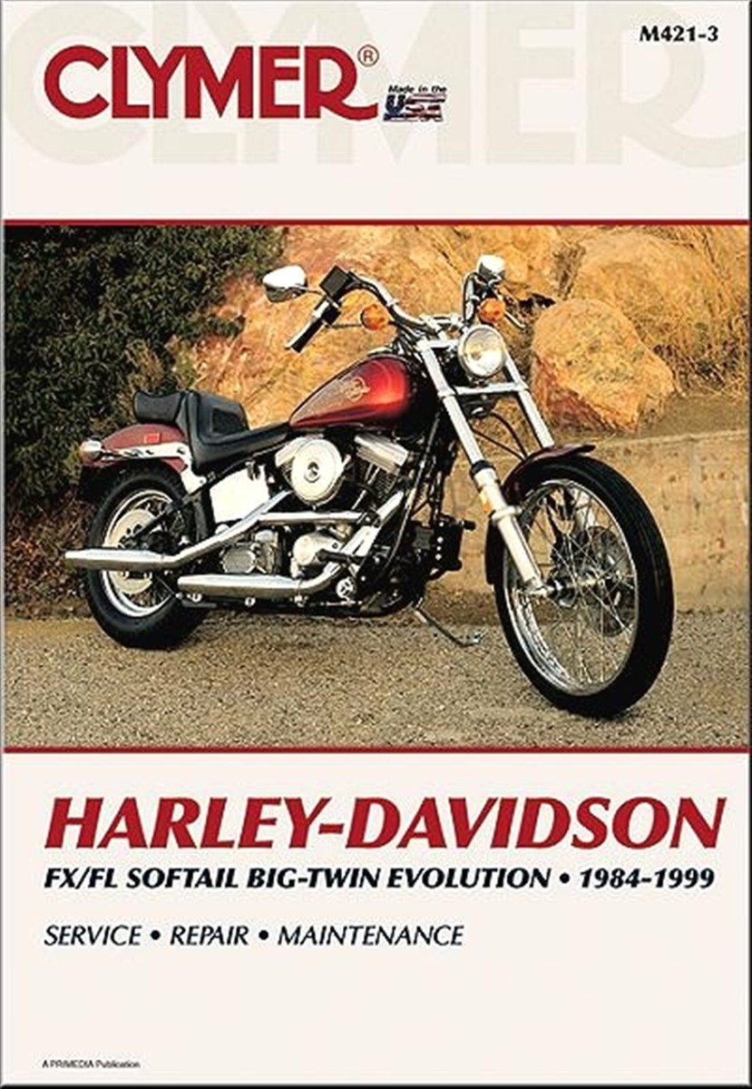 Harley-Davidson Softail FX/FL Evolution Repair Manual: 1984-1999