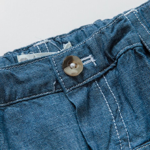 Size 3T New Boys Pants Boys Blue Chambray Pants Size 3 years 3T - Picture 6 of 7