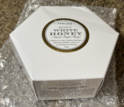 Perlier  White Honey ~ Ultra Rich Softening Body Cream 8.4 oz / 250 ml NIB