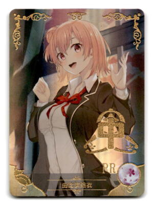 Goddess Story PROMO CARD PR 10M03 Waifu Anime NM Yui Yuigahama PR-006