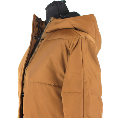 Everlane Renew Primaloft Puffer Coat Chestnut Brown Insulated