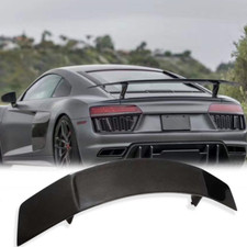 CARBON FIBER REAR WING TRUNK BLADE SPOILER BOOT FOR AUDI R8 2016-2020 V STYLE