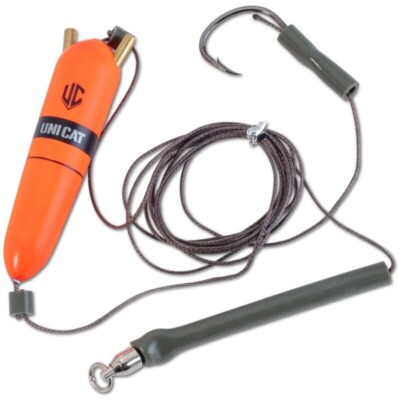 Uni Cat Rattle Lifter Rig 20g 4/0 105kg Wels Vorfach System Montage U-Pose 41340