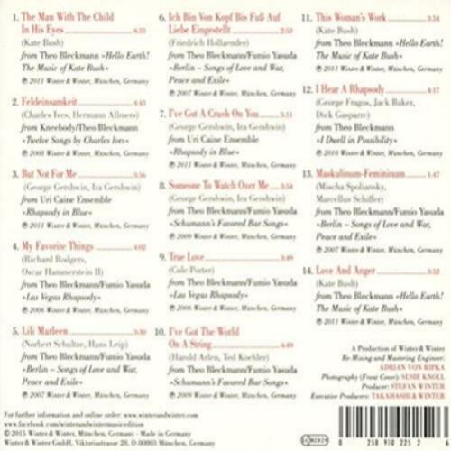 Theo Bleckmann Love Song (CD) Album - 第 1/1 張圖片