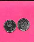 ERITREA KM45 1997 10 CENTS UNCIRCULATED-MINT UNC-BU OLD VINTAGE BIRD COIN