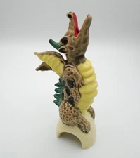 VINTAGE Pie Bird " DRAGON " by Adrian Pottery Vent Funnel