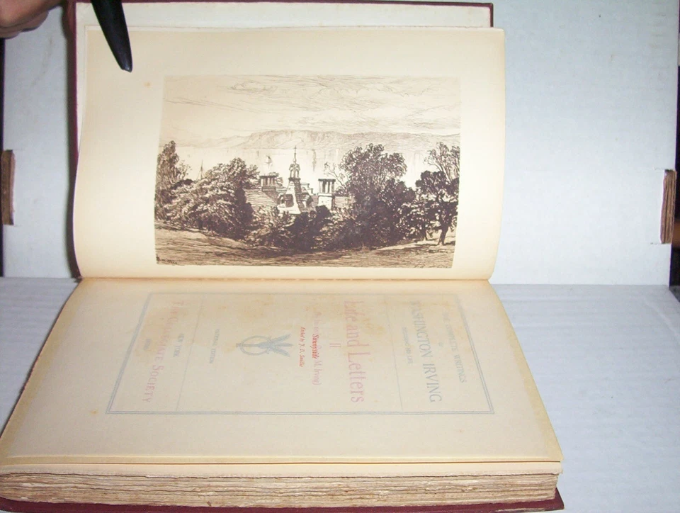 "Life of Washington; Life and Letters" by Washington Irving (1905) **2 Volumes** - Image 4 of 4