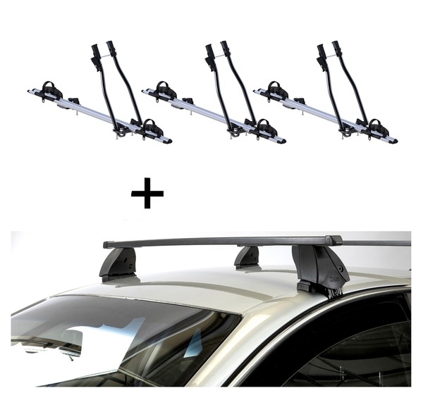 3X FahrradträGer Sagittar+DachträGer K1M FüR FüR Mercedes A W168 5TüRer 97-04-image