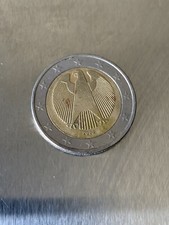 Rare 2002  D Germany 2 Euro, Circulated