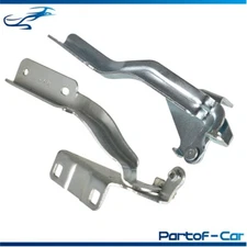 Left&Right Pair Hood Hinges Steel For Nissan NV200 NI1236169 NI1236168 2013-2017