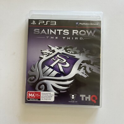 Saints Row The Third  (Sony Playstation 3 PS3) With Manual