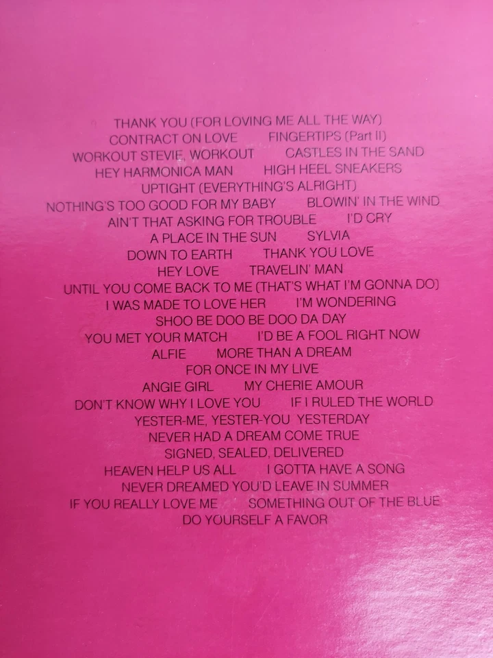 Stevie Wonder Anthology 1974 Motown M9-804A3 EX 3 Albums Foto 2 de 4