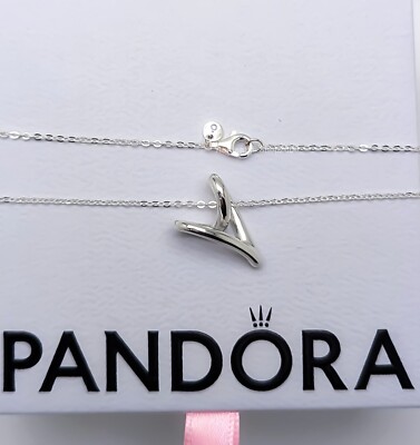 NEW Authentic PANDORA 925 Organically Shaped Heart Pendant